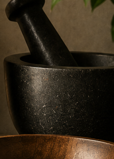 Traditional Mortar & Pestle
