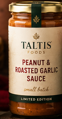 Peanut & Roasted Garlic Sauce — Small Batch