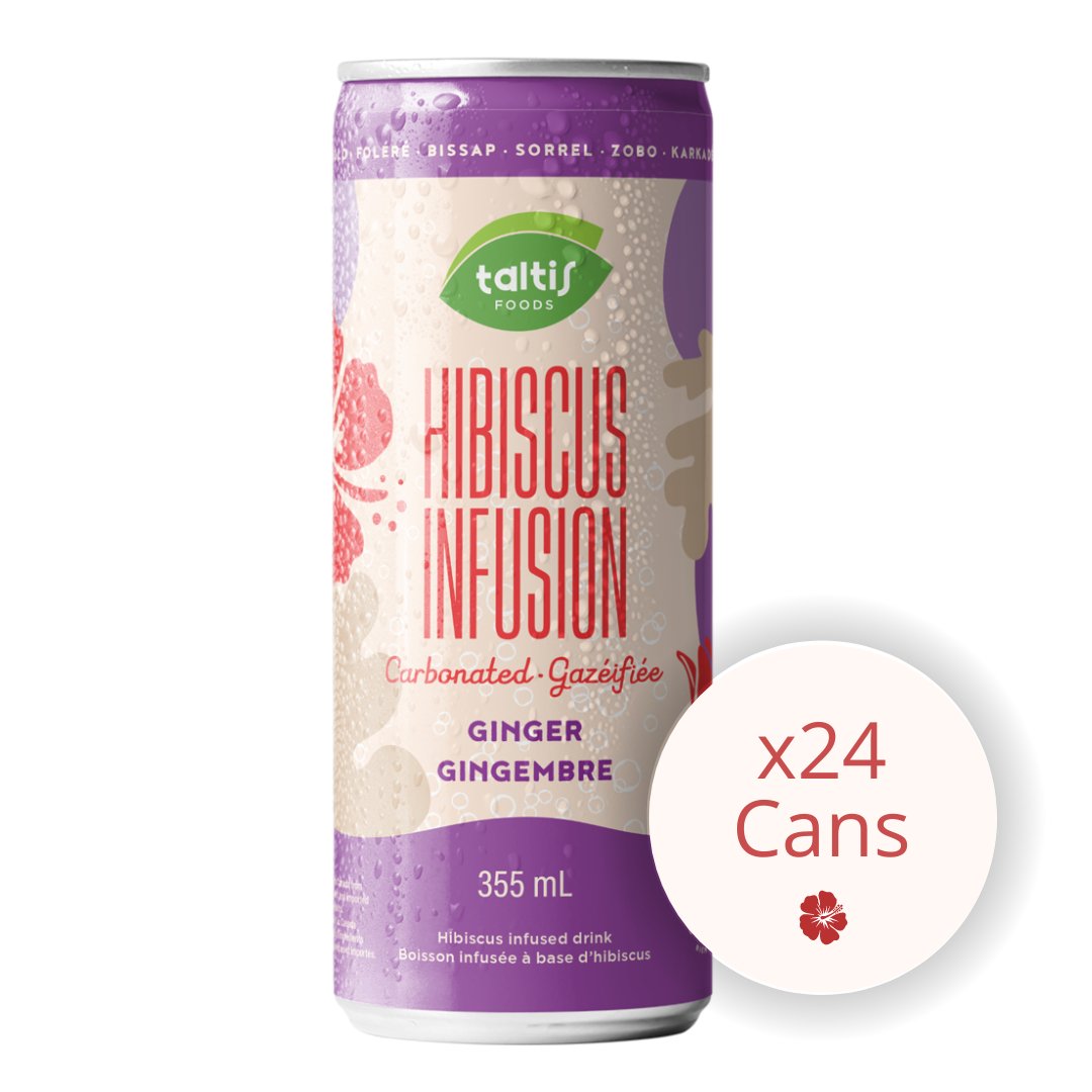 Hibiscus Ginger Carbonated Drink (Sold out)