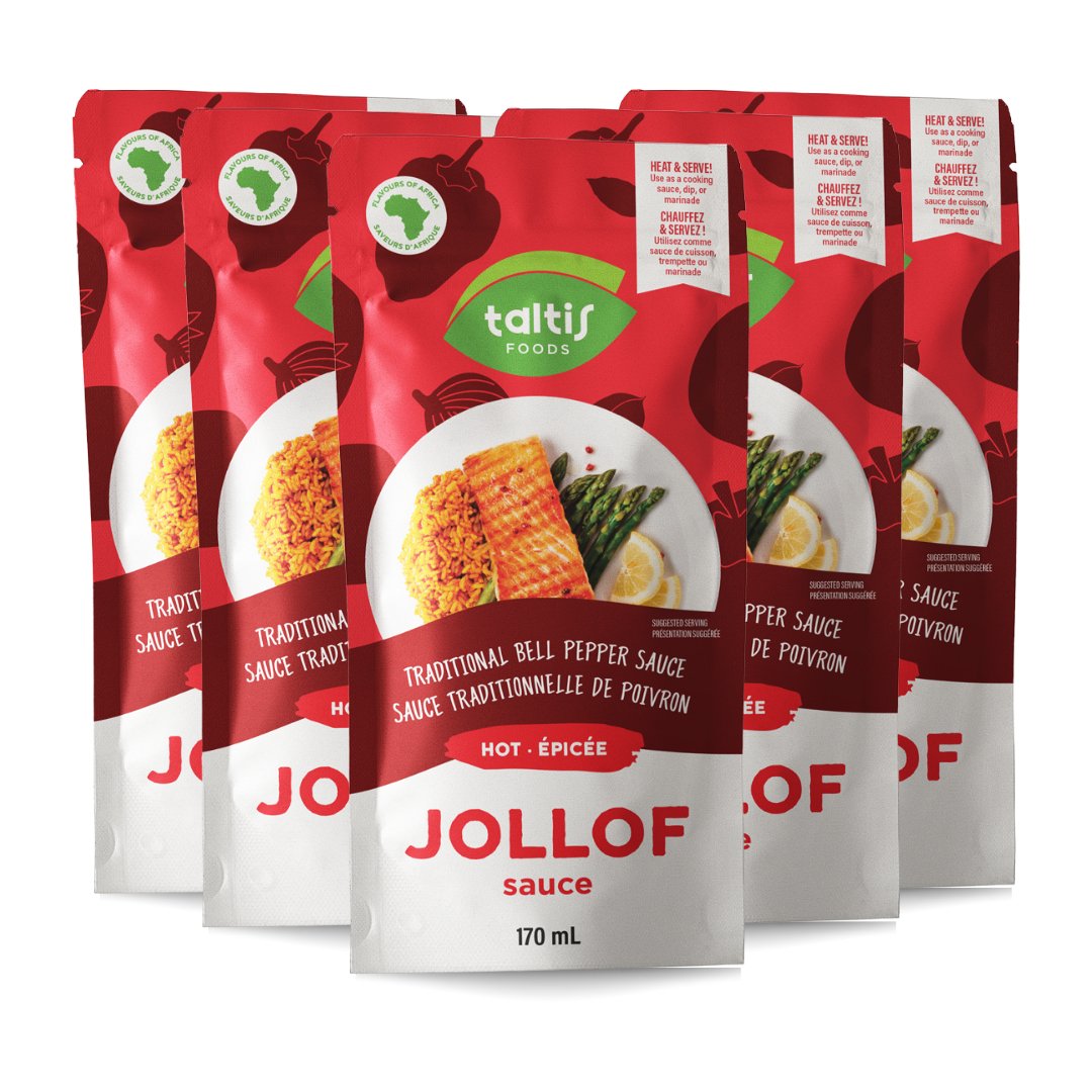 Jollof Sauce Hot - Épicée (170ml) (Sold out)