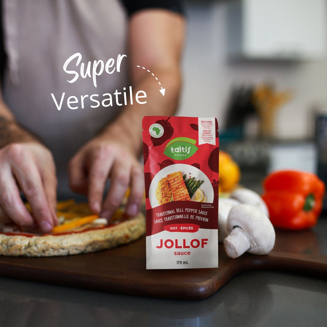 Jollof Sauce Hot - Épicée (170ml) (Sold out)