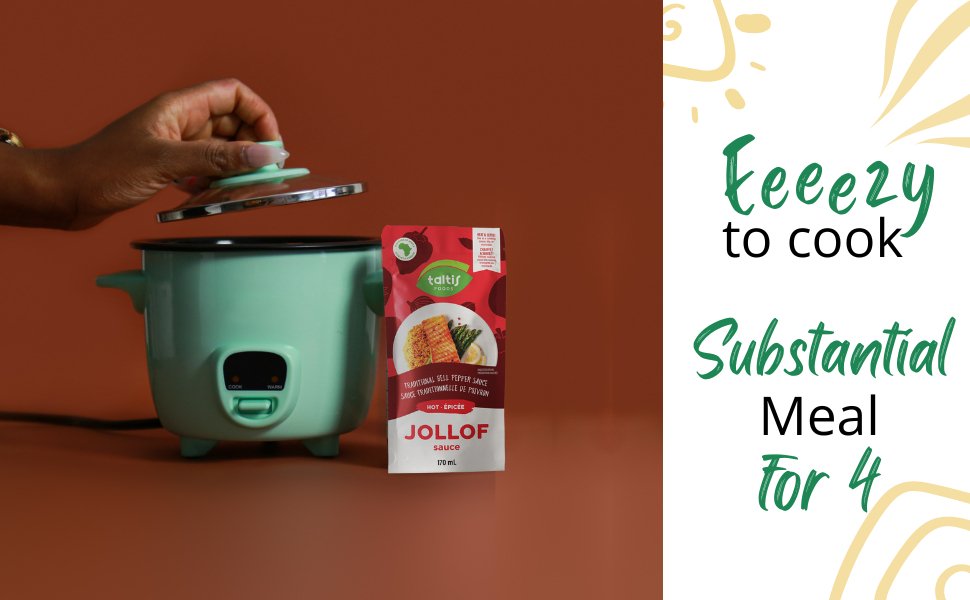 Jollof Sauce Hot - Épicée (170ml) (Sold out)