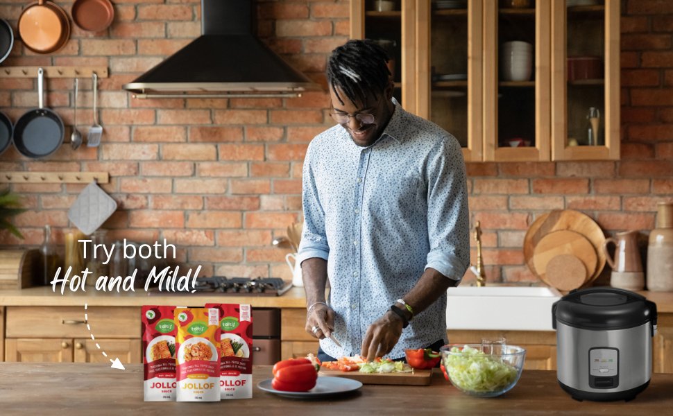 Jollof Sauce Mild - Douce (170ml) (Sold out)
