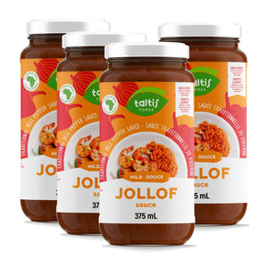 
                  
                    Load image into Gallery viewer, Jollof Sauce Mild - Douce (375ml)
                  
                