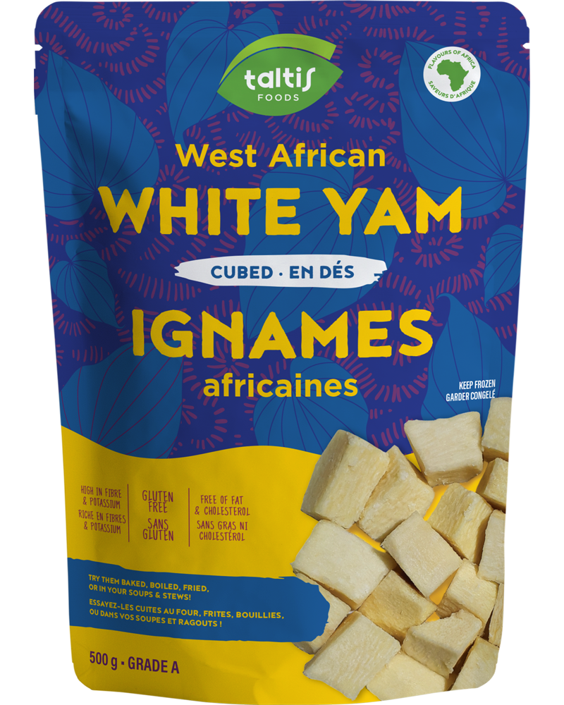3 Packs - African Yams Cubed